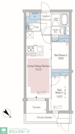 アーバネックス文京小石川の物件間取画像